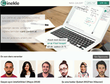 Tablet Screenshot of inekle.com